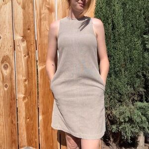 Michael Stars Heather Gray Cotton Dress